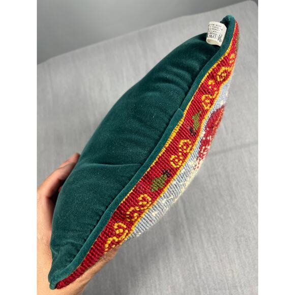 Christmas Needlepoint Santa, Midwest Importers, Size 12" x !0 1/2" - Picture 6 of 12